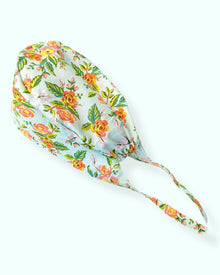  Gorro Clínico Peonías Turquesa
