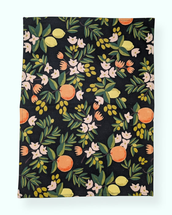 Set 4 Individuales Citrus Black