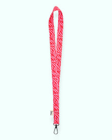  Lanyard Animal Print Cebra Fucsia
