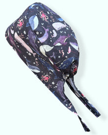  Gorro Clínico Canto de Ballenas Uva
