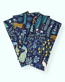  Set 4 servilletas Menagerie Navy - 100% algodón