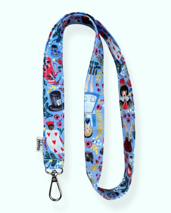 Lanyard Wonderland Celeste