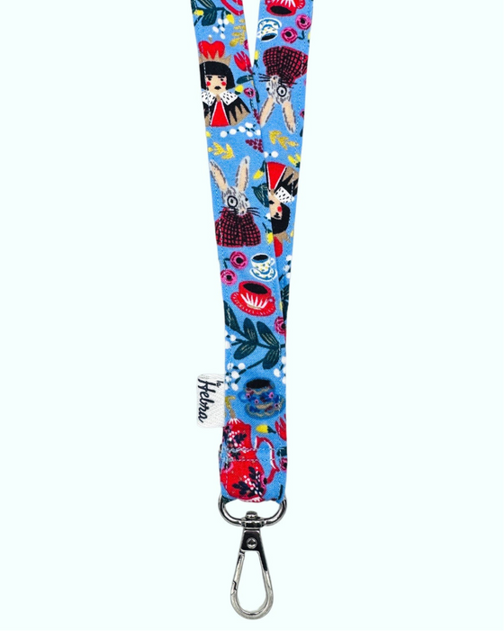 Lanyard Wonderland Celeste