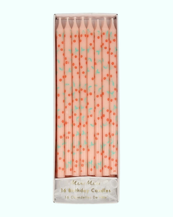 Velas largas Cerezas Meri Meri