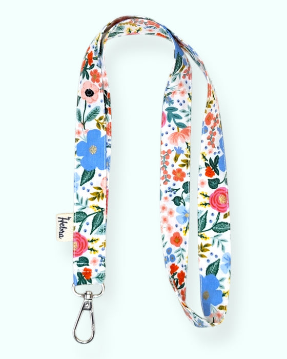 Lanyard Rosa Salvaje Crema