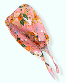  Gorro Clínico Lively Floral Coral