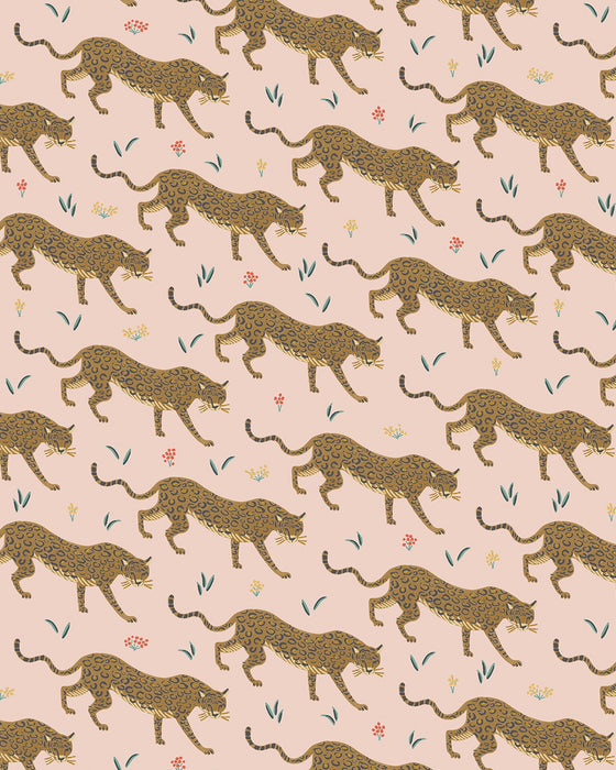 Scrunchie Jaguar Rosa - XL
