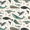 Llavero de mano - Canto de Ballenas blanco