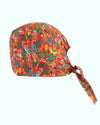 Gorro Clínico Jungla Rojo