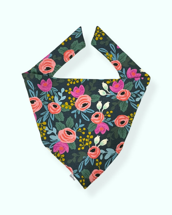 Bandana Mascota Rosa Navy - M