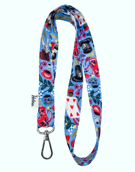 Lanyard Wonderland Celeste