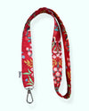 Lanyard Luxemburgo Rojo