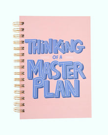  Libreta Espiral Thinking of a Master Plan