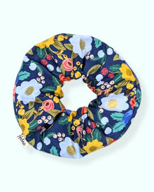 Scrunchie Vintage Blossom Blue - XL