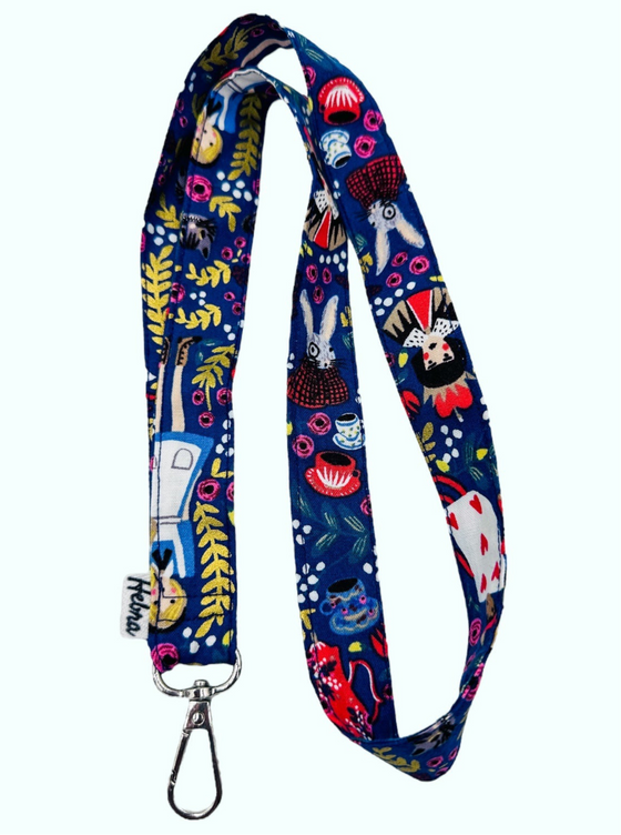 Lanyard Wonderland Azul