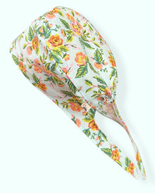  Gorro Clínico Peonías Turquesa