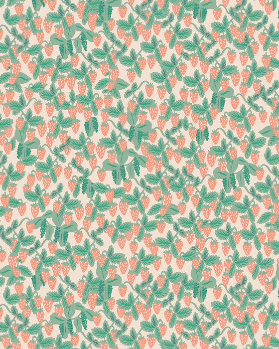 Lanyard Frutillitas en Rosa