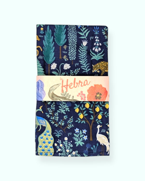 Set 4 servilletas Menagerie Navy - 100% algodón