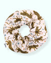 Scrunchie Jaguar Rosa - XL