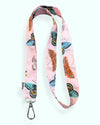 Lanyard Mariposas Rosa