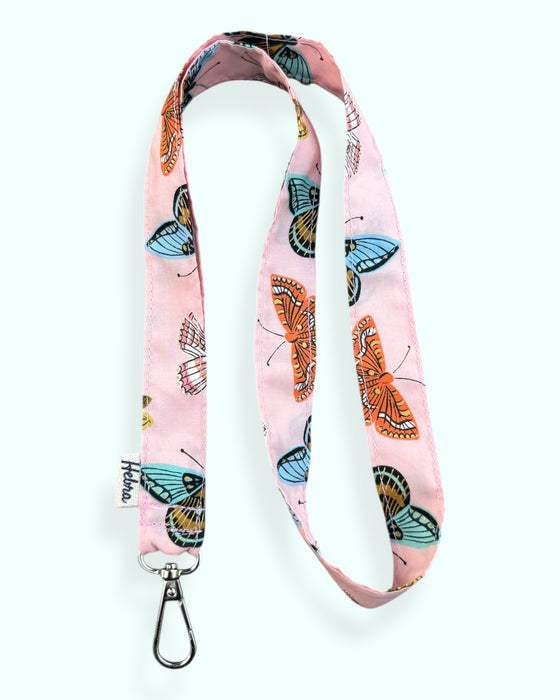 Lanyard Mariposas Rosa