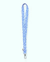 Lanyard Animal Print Blue