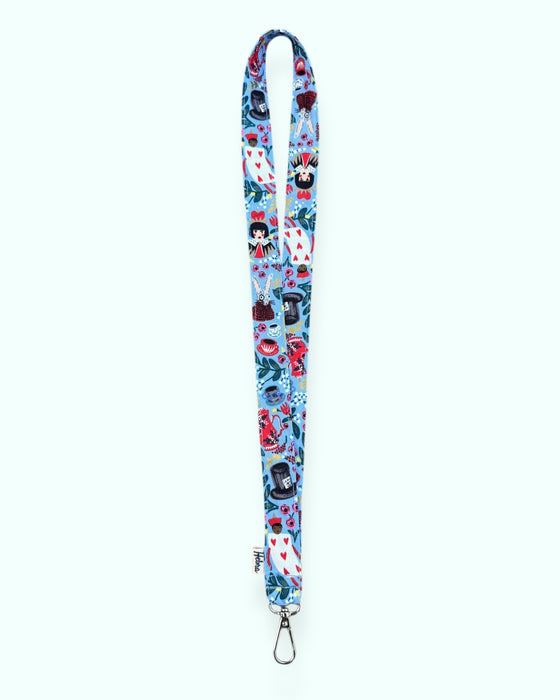 Lanyard Wonderland Celeste