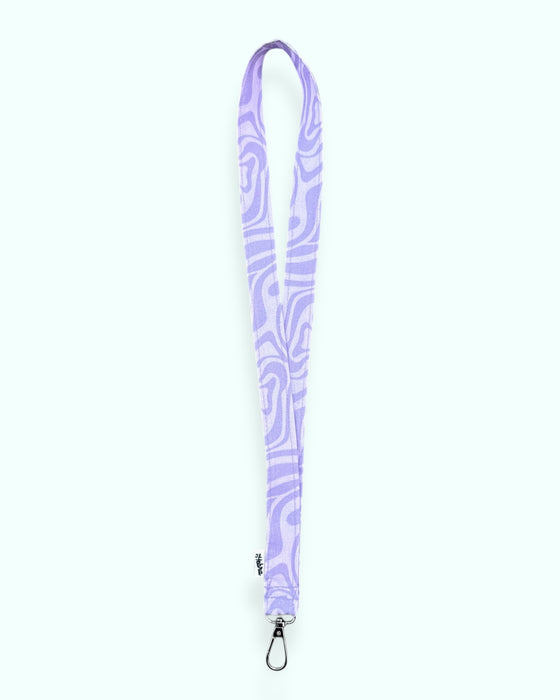 Lanyard Groovy Lila