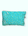 Estuche Animal Print Turquesa