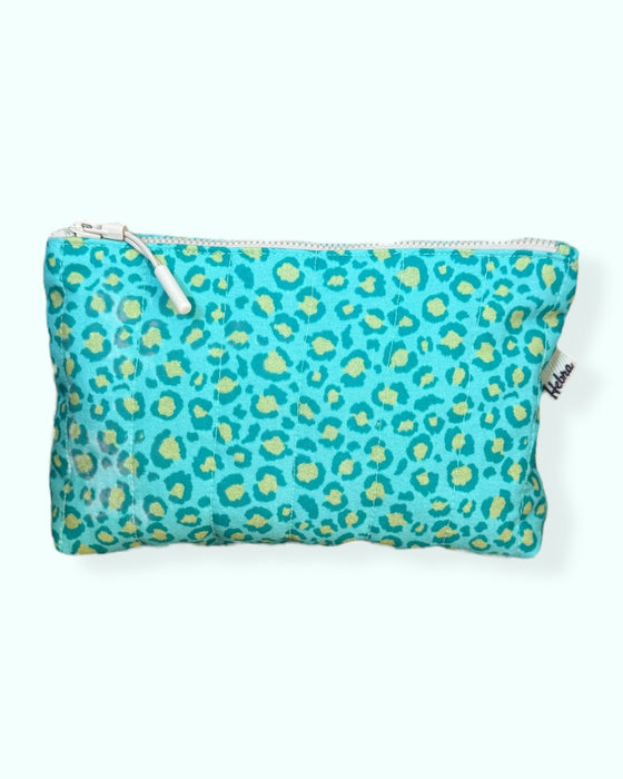 Estuche Animal Print Turquesa