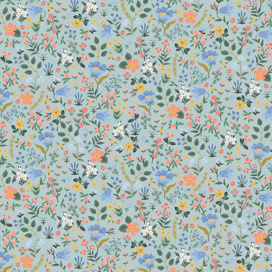 Scrunchie Botanical Celeste - XL