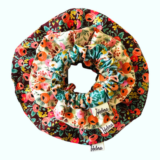 Set 3 scrunchies Rosa