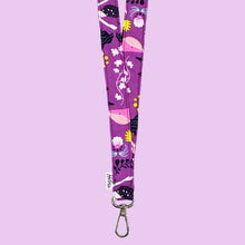  Lanyard Sirenas Lila