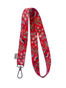 Lanyard Luxemburgo Rojo