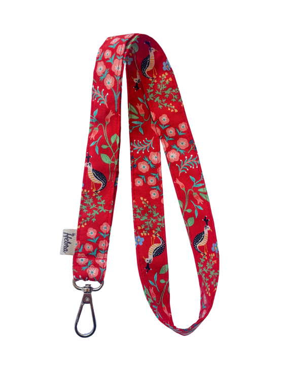 Lanyard Luxemburgo Rojo