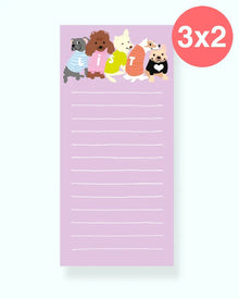 Block de lista imantado Perritos