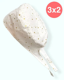  Gorro Clínico Estrella Crema