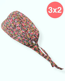  Gorro Clínico Rosa Burgundy