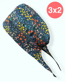  Gorro Clínico Wildwood Garden Navy