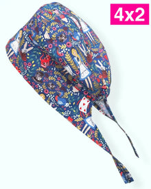  Gorro Clínico Wonderland Azul