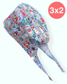  Gorro Clínico Wonderland Celeste