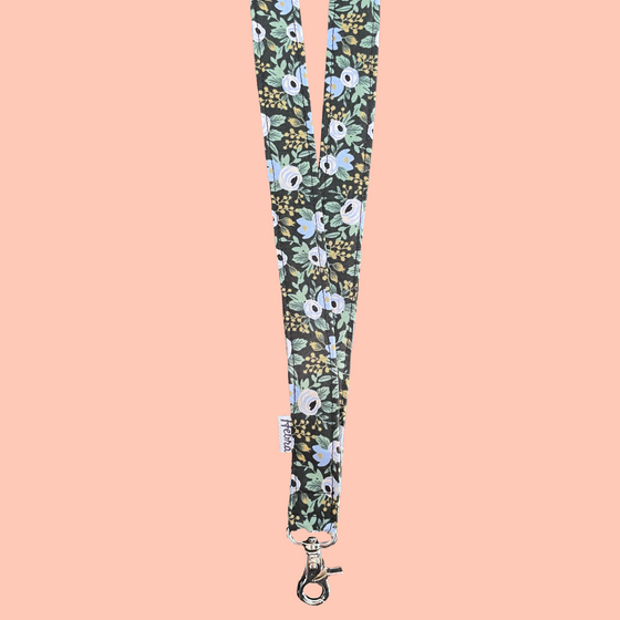 Lanyard Rosa Black