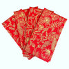 Set 4 servilletas Colette Rojo - 100% algodón