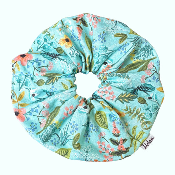 Scrunchie Herbal Turquesa - XL