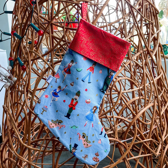 Botita Navidad Celeste