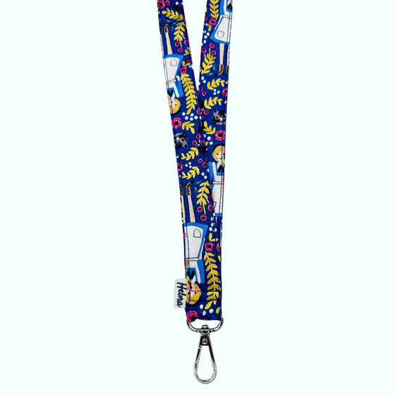 Lanyard Wonderland Azul