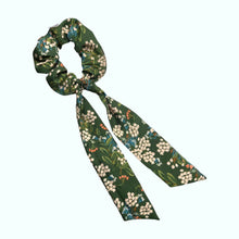  Scrunchie con lazo Cornflower Verde