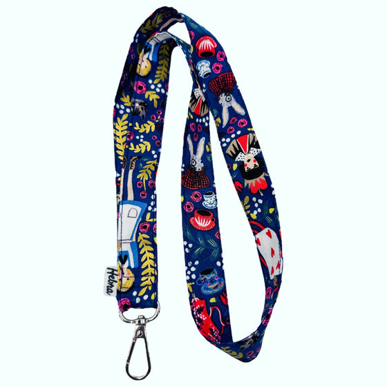 Lanyard Wonderland Azul