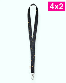  Lanyard Estrella Black