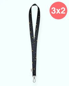  Lanyard Estrella Black
